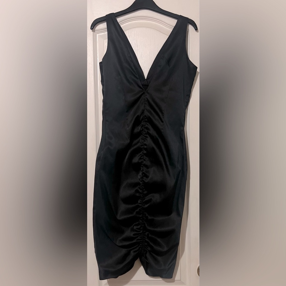 Dolce & Gabbana Satin Ruched Dress 
#treatyoself - Picture 6 of 11